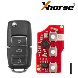 Xhorse 3 Button V.2 Wired Remote (VW Style)